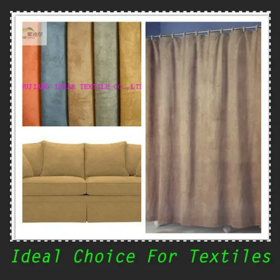 Polyester Warp Suede Fabric