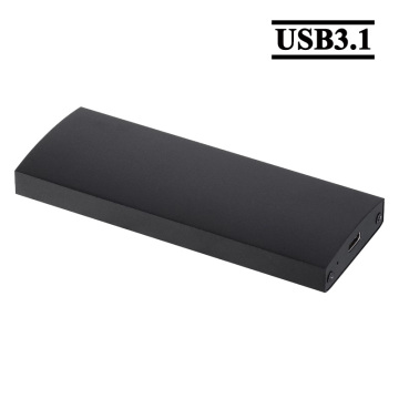 Unestech USB 3.1 Type-C to M.2 NGFF SSD Aluminum External Enclosure Supports OTG / WTG / Hot-swap