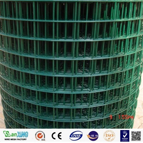 Welded Wire Mesh plastic coated green fencing wire fencing Supplier