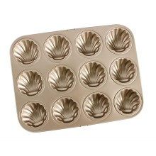 12 Cavity Madeleine Shell Baking Pan