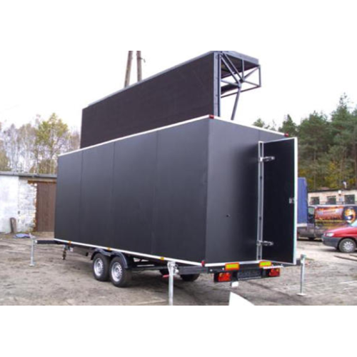 Outdoor Trailer Mobile LED Screen For Movable Advertising