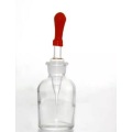 Bouteille en verre transparent avec pipette 30 ml