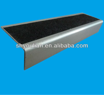 carborundum metal stair tread nosing