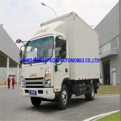 JAC superior quality 4X2 van truck 5Tons 92HP