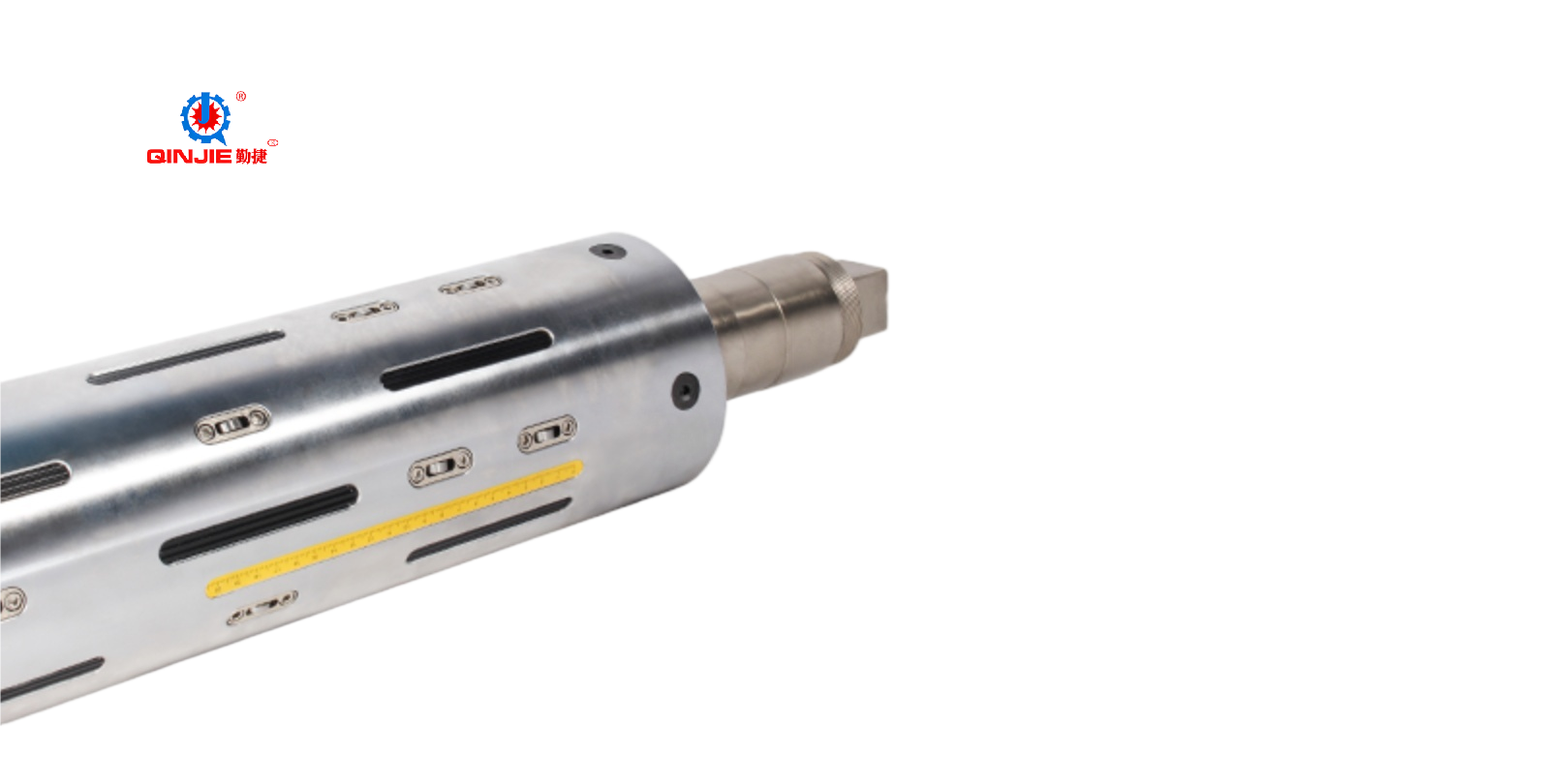 Eixo pneumático chaveado em aço de 6 polegadas com polia