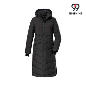Parka de invierno larga con aislamiento para mujer