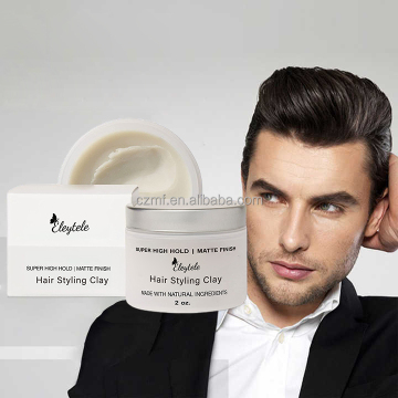 Strong Hold Private Label Men's Hair Gel, Pomade, and Wax for Easy Styling and Washout