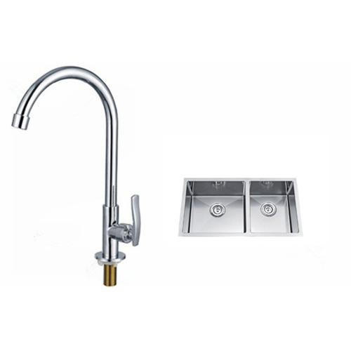 Single Cold Brass Kitchen Faucet