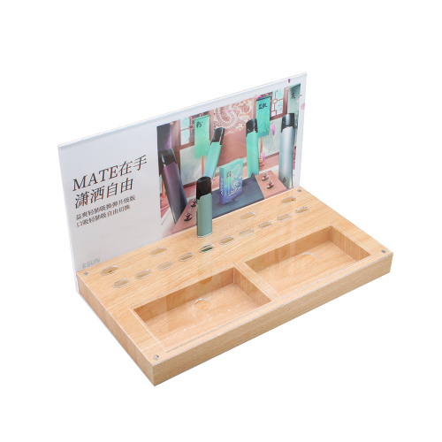 Acrylic Electronic Cigarette Display for supermarket