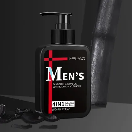 Cleansing Moisturizing Charcoal Facial Cleanser For Men