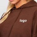 Brown Women's Hoodies Großhandel zum Verkauf