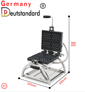 Rotary waffle maker machine Belgian Waffle Maker grid waffle machine for sale