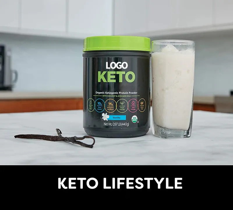 Factory Supplier OEM ODM Service Custom Flavor Keto Protein Powder For Weight Loss Private Label