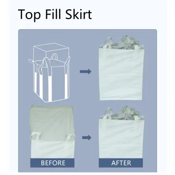 Top Fill Skirt Bulk Packaging Bags