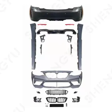 Body Kit Front Rear Bumper Grille Side Skirt for BMW 2 Series F22 F23 2014-2018 M2CS Model