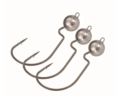 Wholesale Lead Head Crank Hook Soft Bait 3g 5g 7g 10g BKK Fishhook