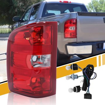 TAILLIGHT TAILLAMP untuk 2007-2013 Chevrolet Silverado 1500 - GM2800207 25958482
