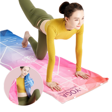 Diseñe su propia toalla de yoga impresa personalizada