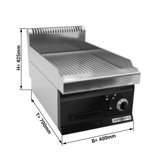 Commercial Catering Stainless Steel Counter Top Charbroiler