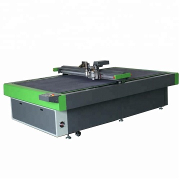 Digital Table Oscillating Knife Shearing Machine for Leather Cutting