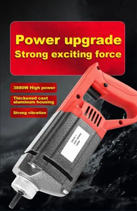 Corded Electric Concrete Vibrator for Road Construction