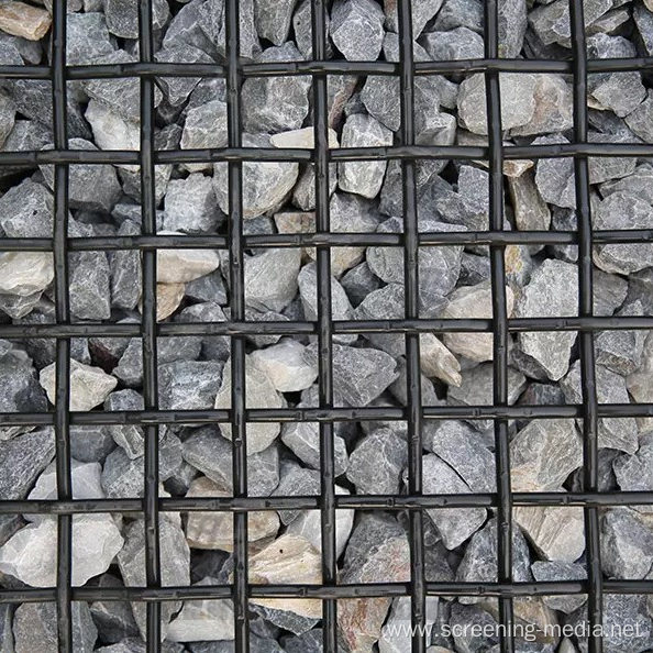 Duty Crimped Metal Mesh Mesh for Aggregate Stone