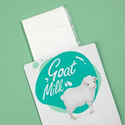 Wholesale Goat Milk Face Mask with Collagen - MOOYAM Facial Cosmetic Mask