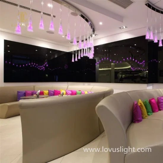 Pink jellyfish shape chandelier exquisite stingy restaurant decoration chandelier