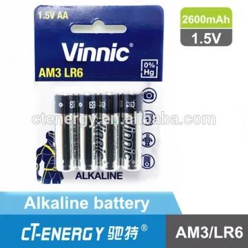 Vinnic battery AA high cost performance Alkaline battery lr6 1.5V AM3