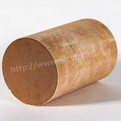 Ceramics Honeycomb Three-Way Catalytic Converter for Motorcycle