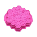 Flexible Creative Bee Honeycomb Silicone Cake Mold