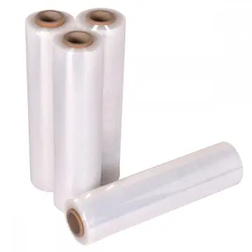 20" 1500 ft transparent plastic stretch wrap film