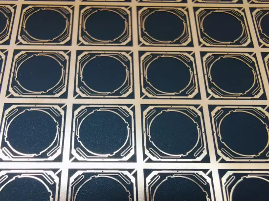 Metal Etching No deformation VCM Spring Sheet