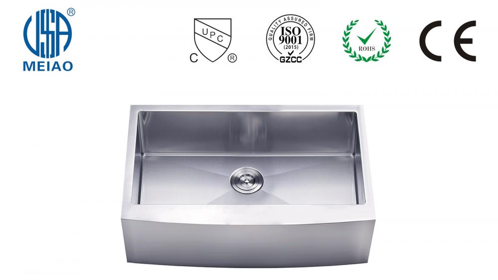 33 inch apron sink