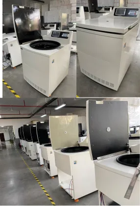 Large Capacity 8000rpm Refrigerated Bio-scientific Floor Type Centrifuge