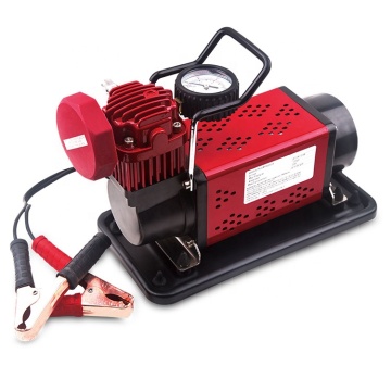 12V Heavy Duty Portable Tyre Air Compressor - High Pressure Auto Tire Inflator