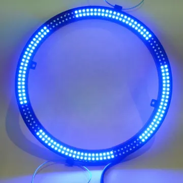 DMX Programmable LED Pixel Rings Light Bar for Nightclub Decoration (DC24V, 15 inch, Full Color RGB)