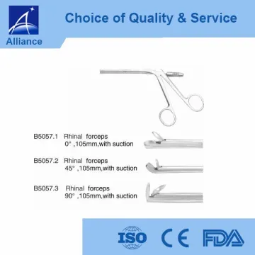 Accessaries of sinuscope /sinoscope (rhinal forceps,rhinal cutting forceps)