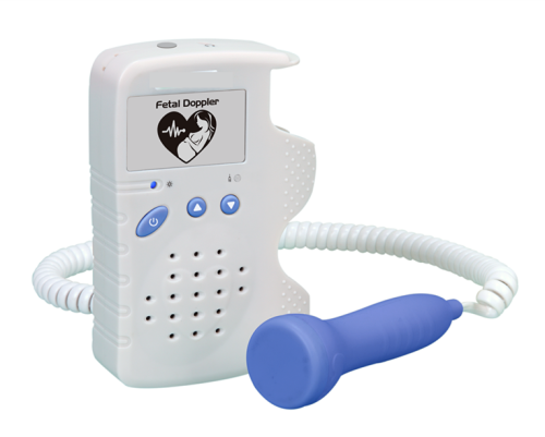 Rumah Bayi Heart Rate Monitor Portable Fetal Doppler
