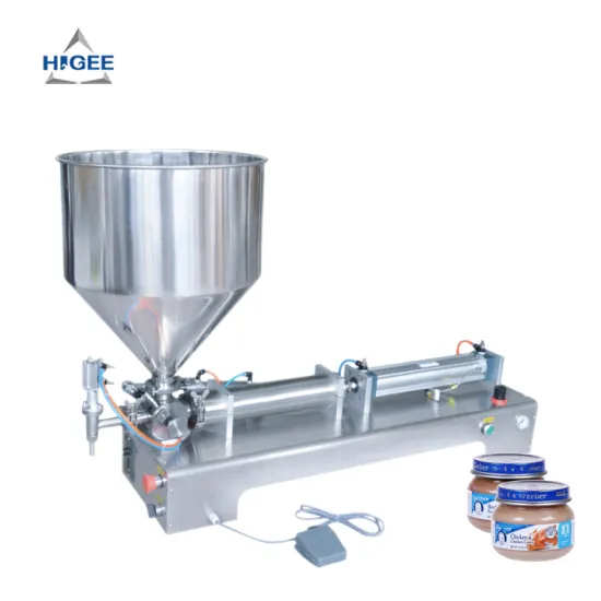 Higee Semi-Auto Tomato Sauce and Ketchup Filling Machinery