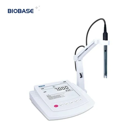 Professional BIOBASE Benchtop pH/ORP/Ion Meter PH-930: Accurate 2 Point Calibration with LCD Display for Laboratory Use