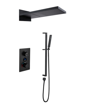 Concealed Ceiling Wall Mounted Bathroom 3-Way Shower Mixer with Temperature Digital Display: Enhancing Your Shower Experience
