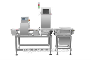 Compact Design Combo Metal Detector and Checkweigher