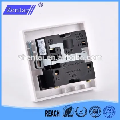16A ZT5S RCD Leakage Protection Switch Wall Switch