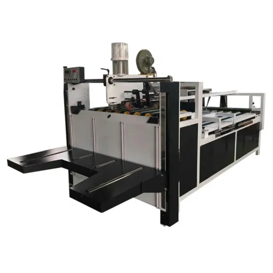 Best Selling Semi-Automatic Corrugated Folder and Gluing Machine for Cardboard Cartons