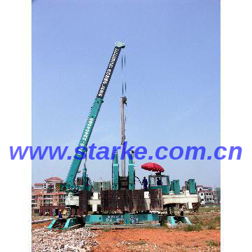 Hydraulic Movable Silent  pile pressing machine