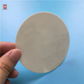 disco de oblea de cerámica de alúmina de alto diámetro de 100 pulidos