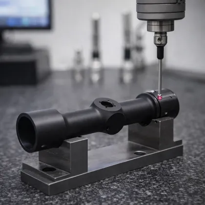 CNC aluminum parts for opto mechanical assemblies