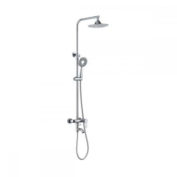 Sliding Adjustable Wall Mounted Rain Bathroom Shower Kits