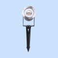 IP65 10W 96mm Garden Spotlight Lead Lead